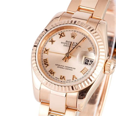 Ladies Rolex Rose Gold 